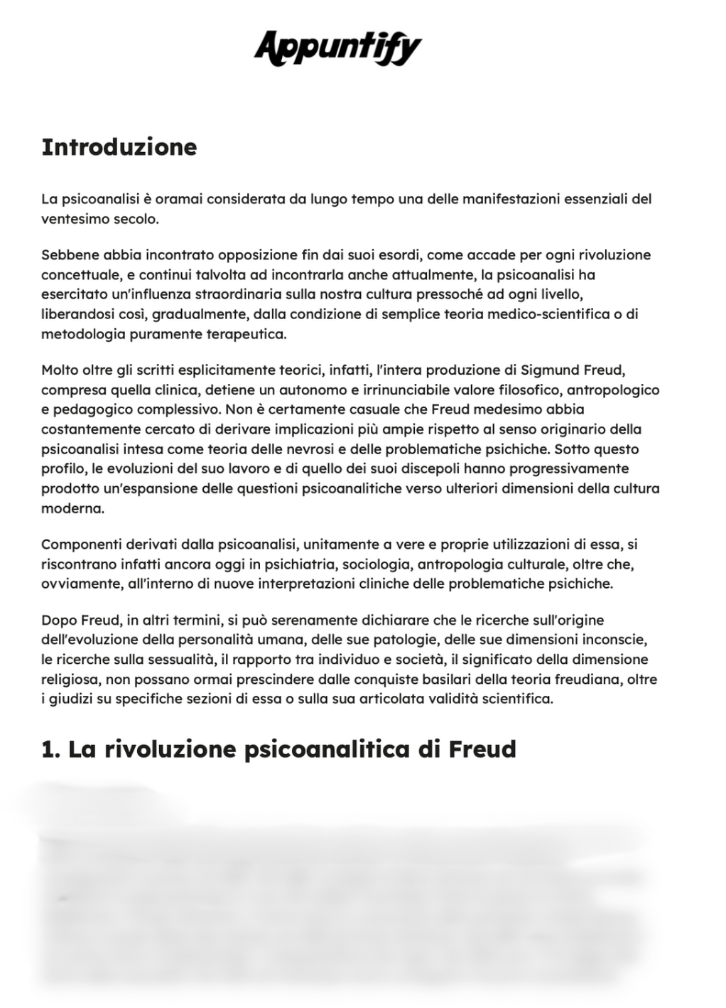 Sigmund Freud e la Psicoanalisi